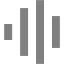 gray audio spectrum icon