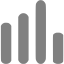 gray bar chart 7 icon