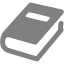 gray book icon