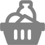 gray bunch ingredients icon