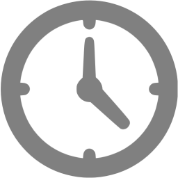 digital clock 3d transparent background icon