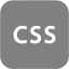 gray css icon