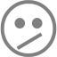 gray emoticon 16 icon