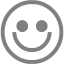 gray emoticon 30 icon