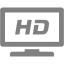 gray hdtv icon