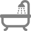 gray hot tube icon