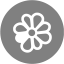 gray icq 4 icon