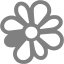 gray icq 6 icon