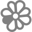 gray icq icon