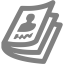 gray magazine icon
