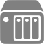 gray nas icon