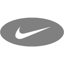 nike logo gray