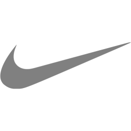 Gray nike icon - Free gray site logo icons