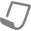 gray paper icon