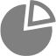 gray pie icon