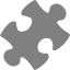 gray puzzle 4 icon