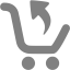 gray return icon