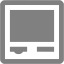 gray self service kiosk icon