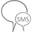 gray sms 2 icon