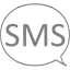 gray sms 4 icon