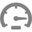 gray speed icon