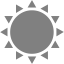 gray sun 6 icon