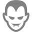 gray vampire icon