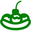 green banana split icon