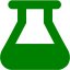 green beaker icon