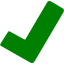 green check mark icon