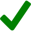 green checkmark icon