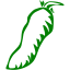 green chili pepper 2 icon