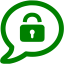 green closed topic icon