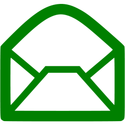 Green email icon - Free green email icons