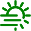 green fog day icon