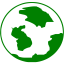 green globe icon