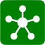 green hub icon