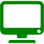 green monitor icon