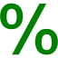 percentage 2