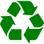 green recycle icon