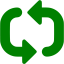 green repeat icon