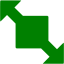 green resize 11 icon