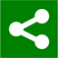 green sharethis 2 icon