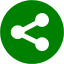 green sharethis 4 icon