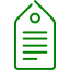 green tag 4 icon