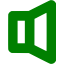 green volume control 8 icon