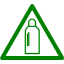 green warning 24 icon