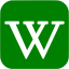 green wikipedia icon