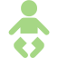 guacamole green baby icon