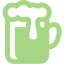 guacamole green beer icon